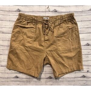 Alex Mill Mens Chino Short Sz XXL Casual Drawstring Heavy Cotton Cargo Preppy